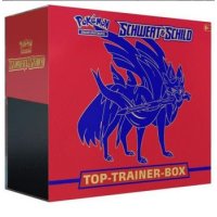 Pokemon Schwert & Schild Top (Elite) Trainer Box Zacian (ROT)