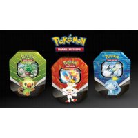 Alle 3 Pokemon Fr&uuml;hjahrs Tins 2020: Gortrom V, Liberlo V und Intelleon V