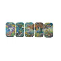 Alle 5 Pokemon Galar Pals Mini Tins: Scorbunny, Sobble, Grookey, Ponyta, Yamper/Morpeko (englisch)