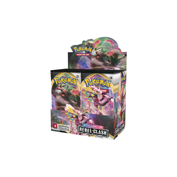 Sword &amp; Shield: Rebel Clash Display (englisch)