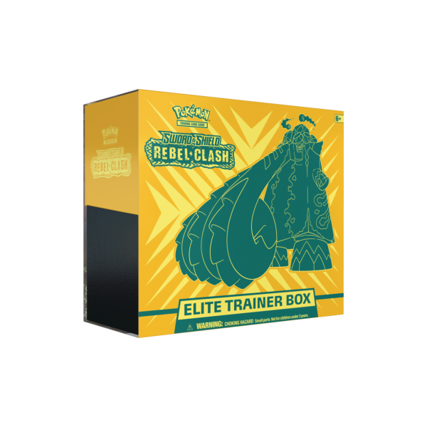 Sword &amp; Shield: Rebel Clash Elite Trainer Box (englisch)