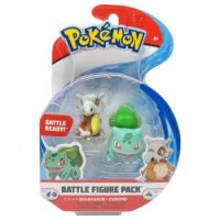 Bisasam & Tragosso 5 cm - Pokemon Battle Figuren von WCT