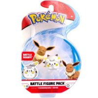 Togedemaru & Evoli 5 cm - Pokemon Battle Figuren von WCT