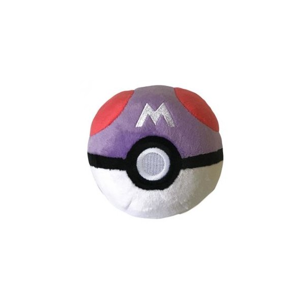Meisterball Pl&uuml;schfigur 10 cm - Pokemon Kuscheltier von Wicked Cool Toys