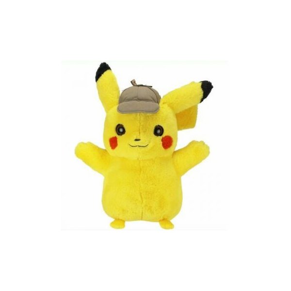 Meisterdetektiv Pikachu Pl&uuml;schfigur 41 cm - Pokemon Kuscheltier von Wicked Cool Toys