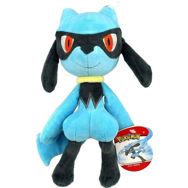 Riolu Pl&uuml;schfigur 20 cm - Pokemon Kuscheltier von Wicked Cool Toys