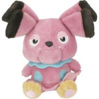 Snubbull Plüschfigur 20 cm - Pokemon Kuscheltier von Wicked Cool Toys