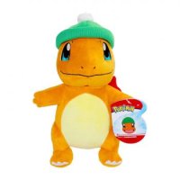 Glumanda (Weihnachts-Edition) Plüschfigur 20 cm - Pokemon Kuscheltier von Wicked Cool Toys