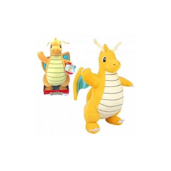 DRAGONITE 30 cm Spielzeug Kuscheltier NEU WCT Pokemon Plüsch-Figur DRAGORAN 
