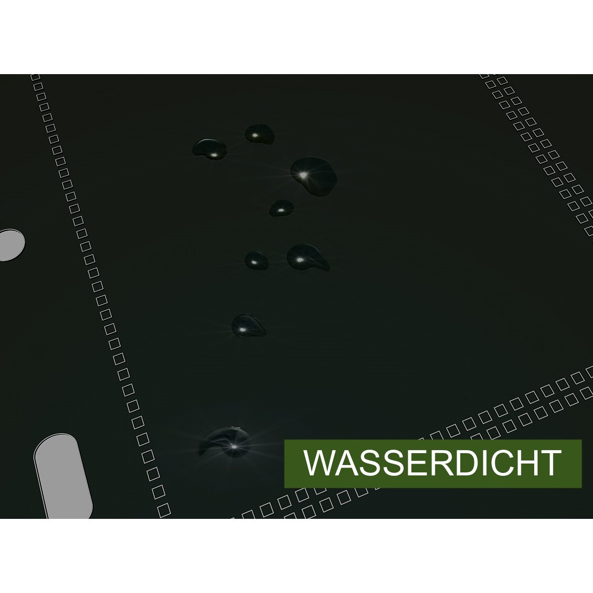 Arkero-G 50 custodie standard per carte di credito, colore verde/verde