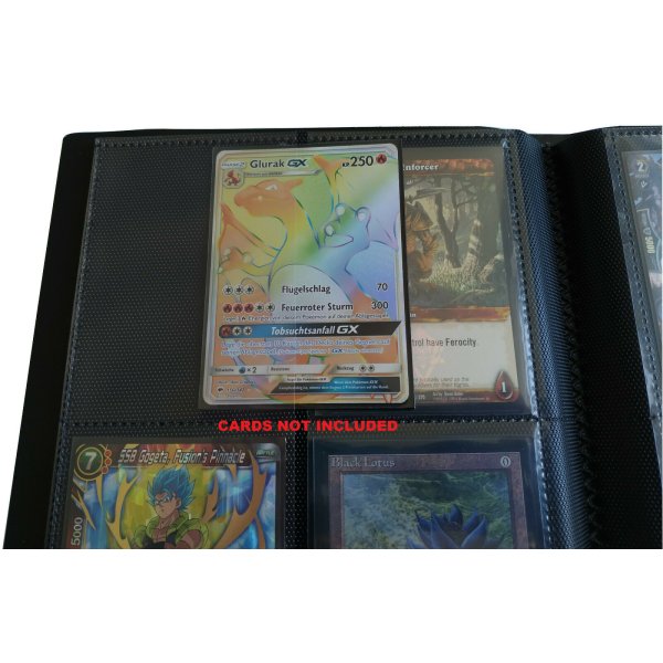 Arkero-G Premium 4-Pocket Pro Binder - Schwarz