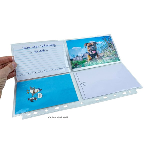 Arkero-G 4-Pocket Photo Pages (100 Seiten)