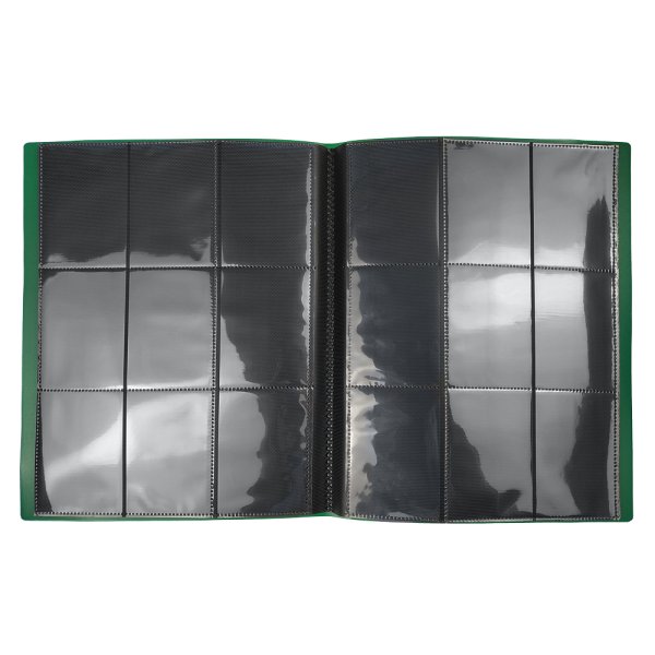 Arkero-G Premium 9-Pocket Card Binder (Tausch- &amp; Sammelalbum) - Dunkelgr&uuml;n