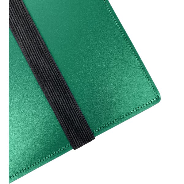 Arkero-G Premium 9-Pocket Card Binder (Tausch- &amp; Sammelalbum) - Dunkelgr&uuml;n