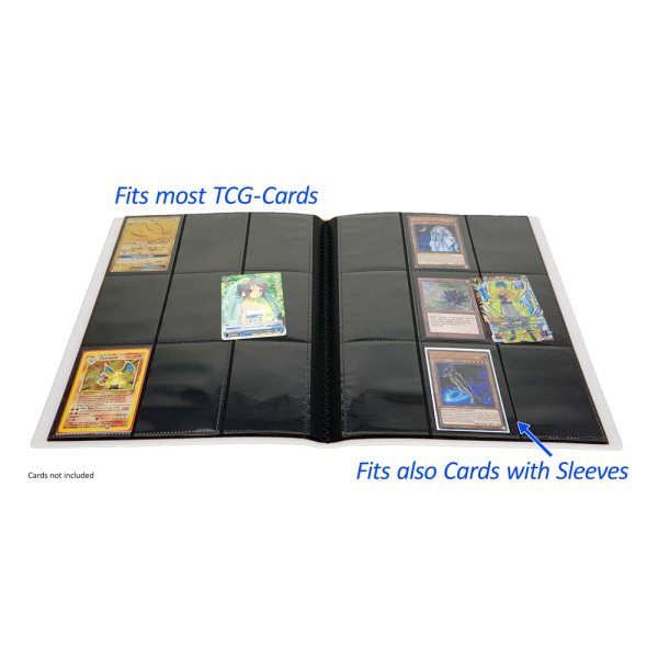 Arkero-G Premium 9-Pocket Card Binder (Tausch- &amp; Sammelalbum) - Wei&szlig;