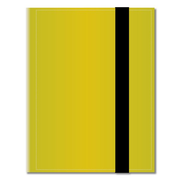 Arkero-G Premium 9-Pocket Card Binder (Tausch- &amp; Sammelalbum) - Gelb