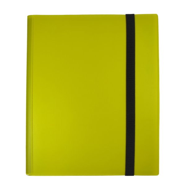 Arkero-G Premium 9-Pocket Card Binder (Tausch- &amp; Sammelalbum) - Gelb