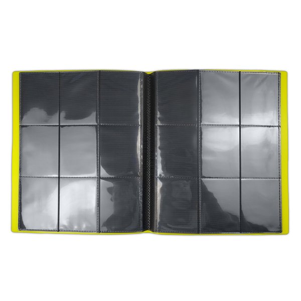 Arkero-G Premium 9-Pocket Card Binder (Tausch- &amp; Sammelalbum) - Gelb
