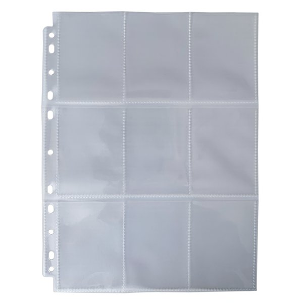 Arkero-G 50 Premium 9-Pocket Pages (50 Seiten) - f&uuml;r Karten in japanischer Gr&ouml;&szlig;e (z.B. Yu-Gi-Oh!)