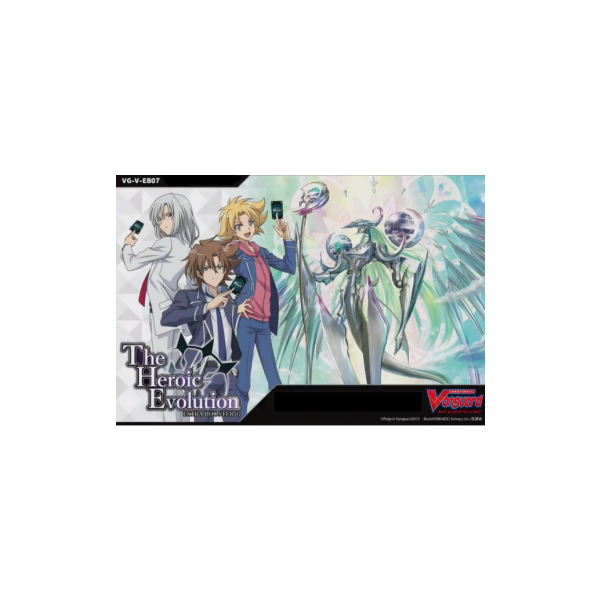 Cardfight Vanguard V - The Heroic Evolution Extra Booster Display