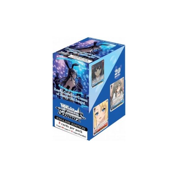 Weiss Schwarz TCG: Rascal Does Not Dream of Bunny Girl Senpai Booster Display Reprint (englisch)