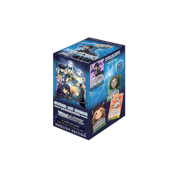 Weiss Schwarz TCG: Sword Art Online Alicization Booster Display (englisch)