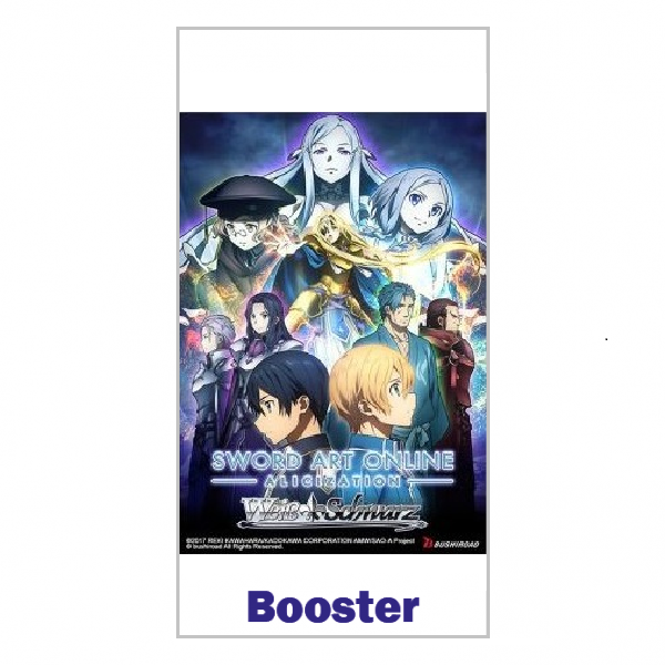 Weiss Schwarz TCG: Sword Art Online Alicization Booster (englisch)