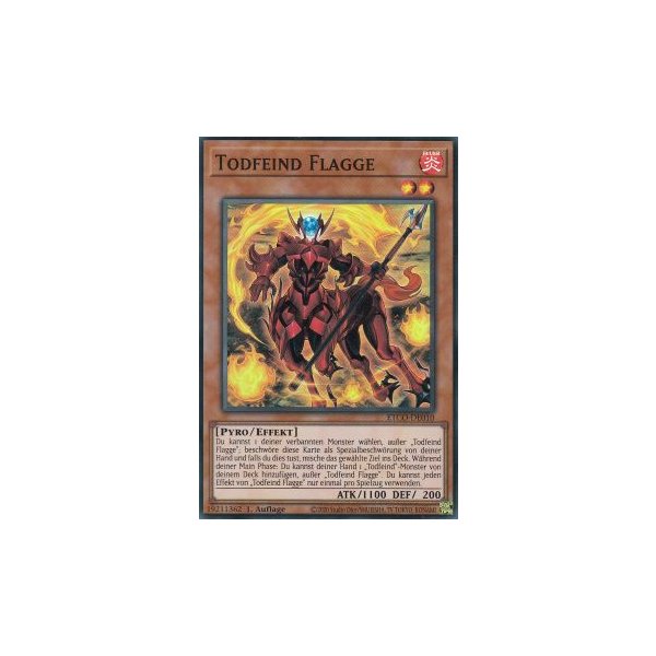 Todfeind Flagge ETCO-DE010