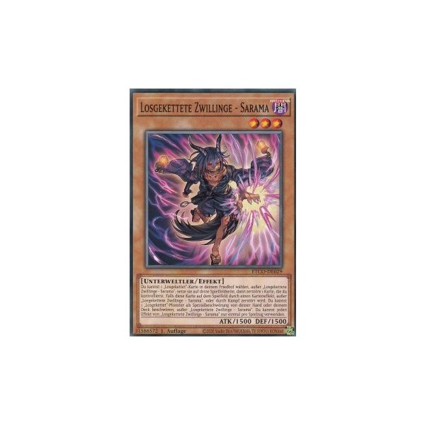 Losgekettete Zwillinge - Sarama ETCO-DE029