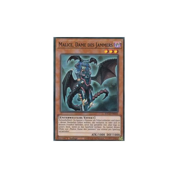 Malice, Dame des Jammers ETCO-DE035