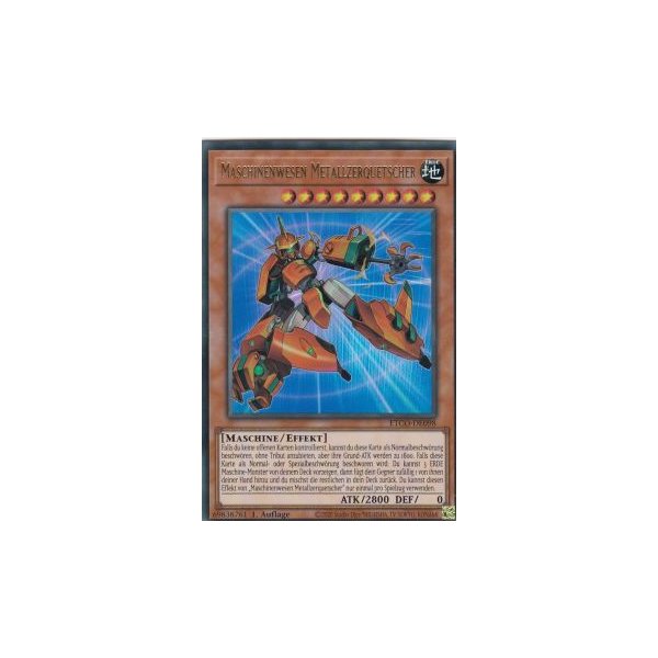 Maschinenwesen Metallzerquetscher ETCO-DE098