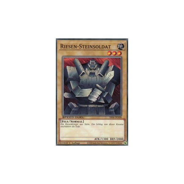 Riesen-Steinsoldat SS04-DEA08