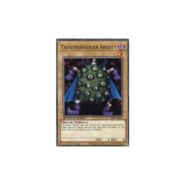 Tausend&auml;ugiger Abgott SS04-DEB01