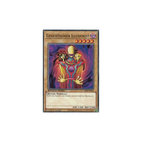 Gesichtsloser Illusionist SS04-DEB02