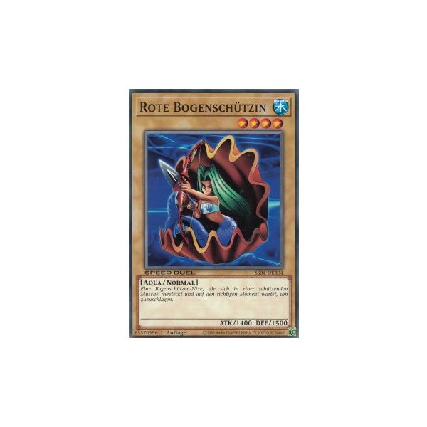 Rote Bogensch&uuml;tzin SS04-DEB04