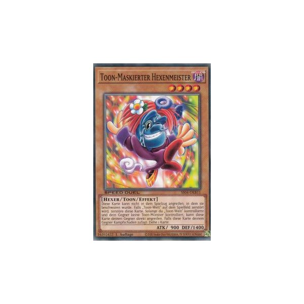 Toon-Maskierter Hexenmeister SS04-DEB11