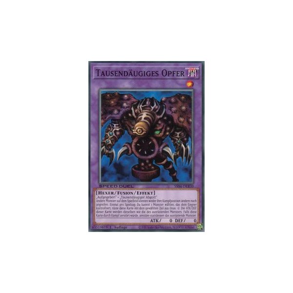 Tausend&auml;ugiges Opfer SS04-DEB30