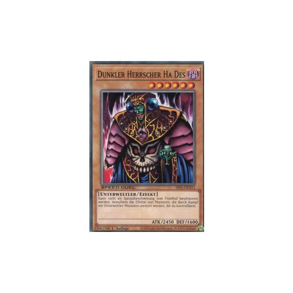 Dunkler Herrscher Ha Des SS05-DEA11