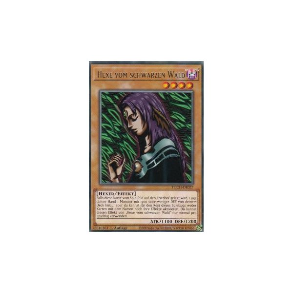 Hexe vom schwarzen Wald TOCH-DE027