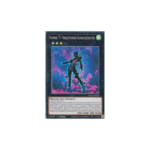 Nummer 75: Verbl&uuml;ffender Schwatzschatten TOCH-DE052