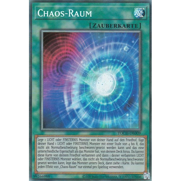 Chaos-Raum (Collectors Rare) TOCH-DE009cr