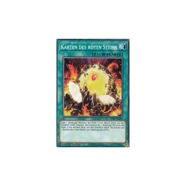 Karten des roten Steins LDS1-DE018