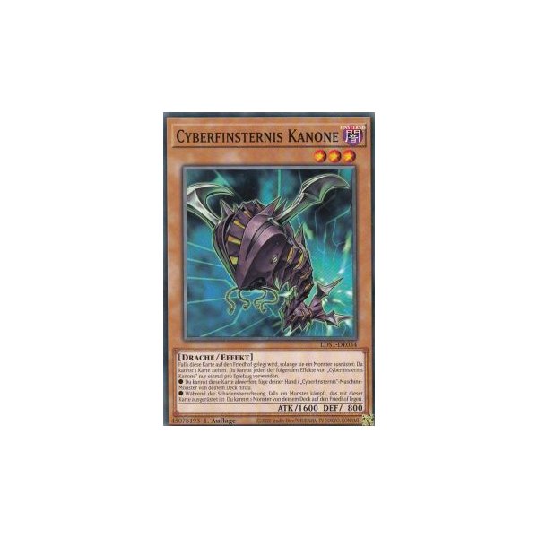 Cyberfinsternis Kanone LDS1-DE034