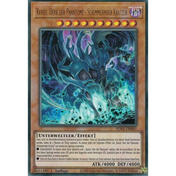 Raviel, Herr der Phantome - Schimmernder Kratzer SDSA-DE001