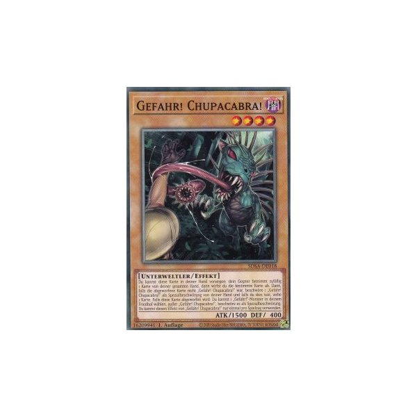 Gefahr! Chupacabra! SDSA-DE018