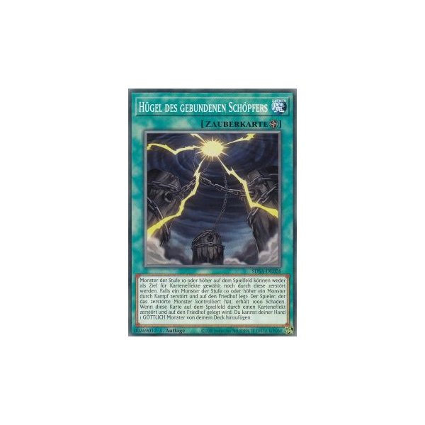 H&uuml;gel des gebundenen Sch&ouml;pfers SDSA-DE026