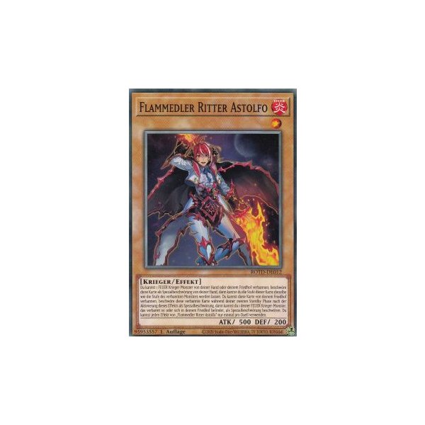 Flammedler Ritter Astolfo ROTD-DE012