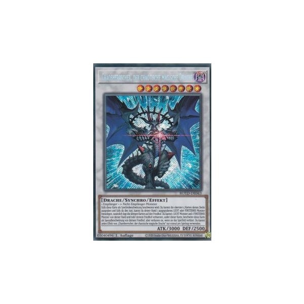 Chaosherrscher, der chaotische magische Drache ROTD-DE043