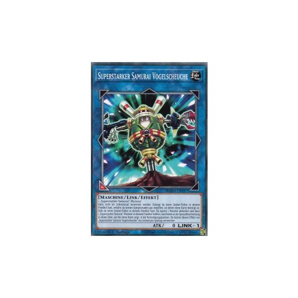 Superstarker Samurai Vogelscheuche ROTD-DE097