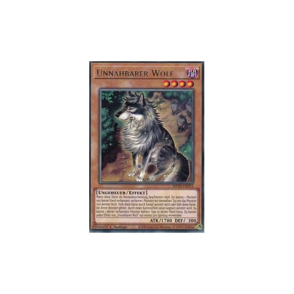 Unnahbarer Wolf MP20-DE015